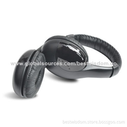 Wireless Headphone, Powerful Heavy Bass, Leather Headband, Comfortable for Wearing
